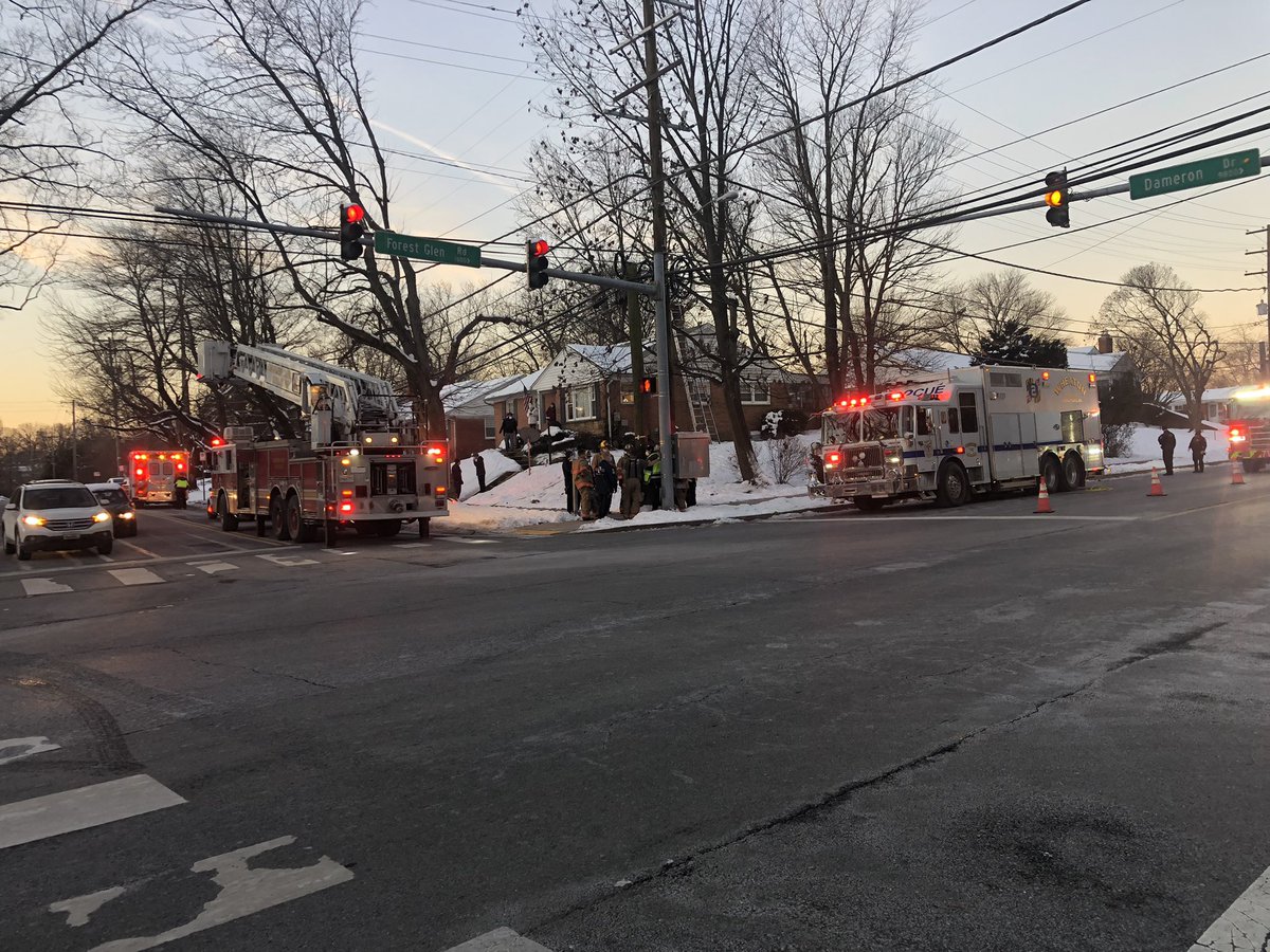 assist PD removing a man stuck in chimney, he was not authorized to be there. Rescue crews methodically removed the wall & bricks from around the chimney. He was extracted ~730a &amp; transported to trauma center, ~2 dozen FFs on scene