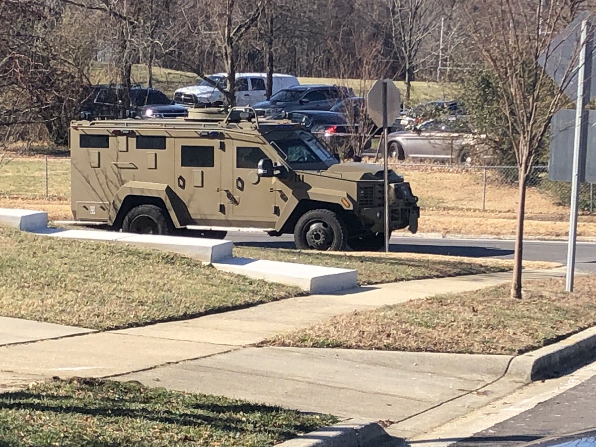 PG police and ATF are working a barricade near Fenwood Place