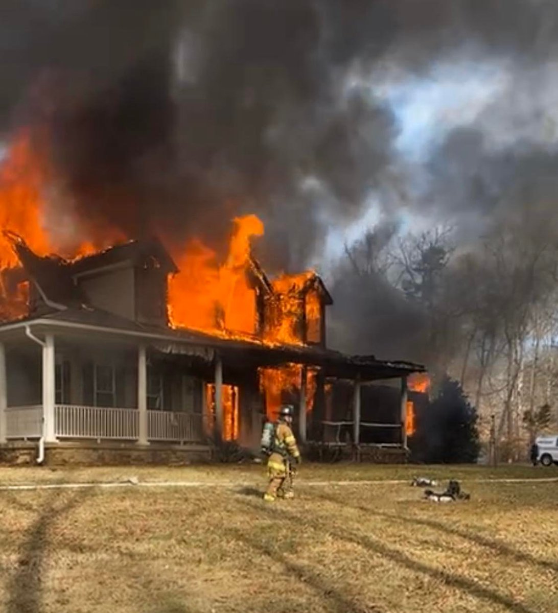 Police, fire and rescue personnel responded to a structure fire at 6585 Ellenwood Driv La Plata