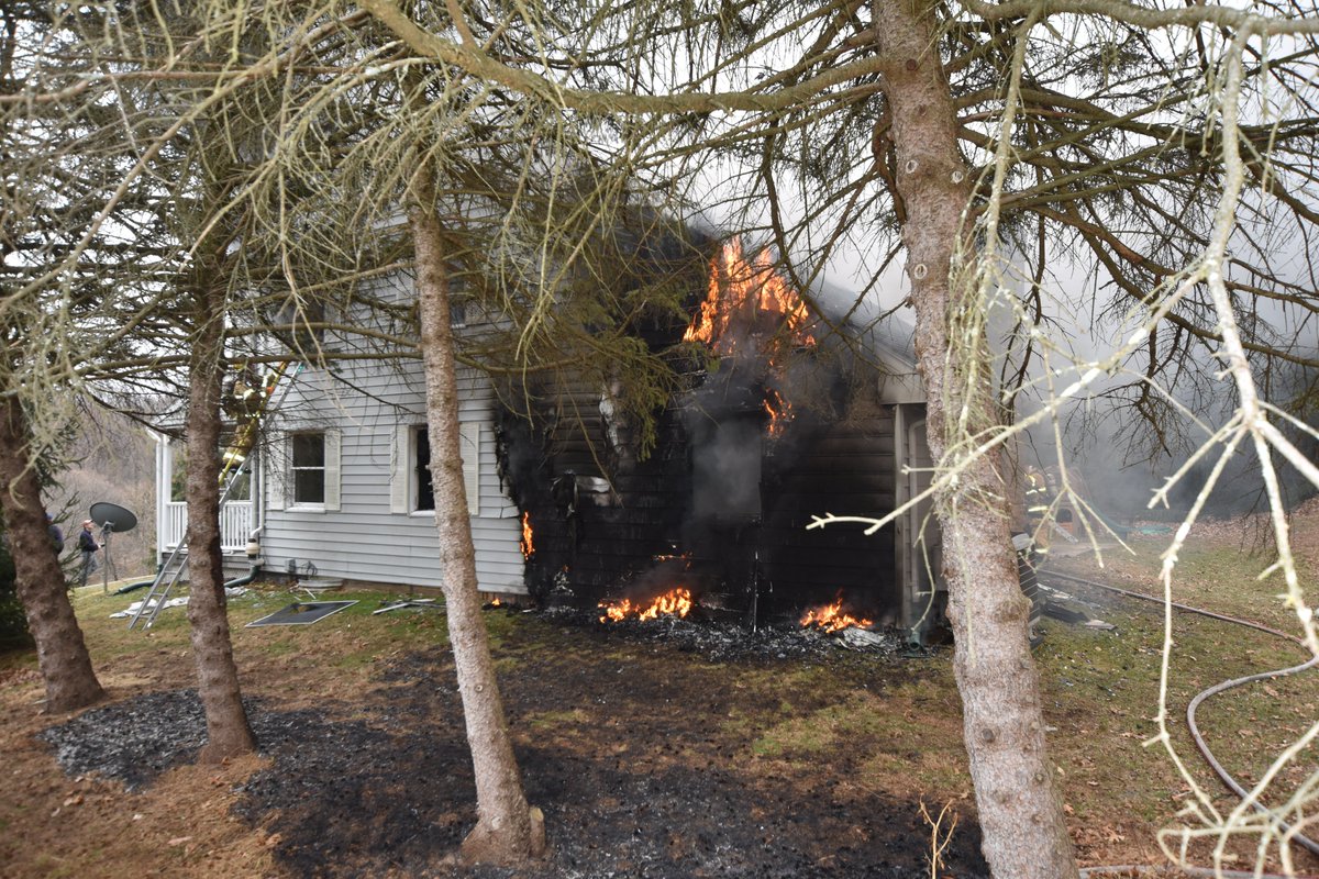 Frederick, Md. (February 22, 2022) – At approximately 9:27 a.m. Frederick County Emergency Communications dispatched a call for a reported house fire in the 5600 block of Mountain Laurel Drive in Frederick.