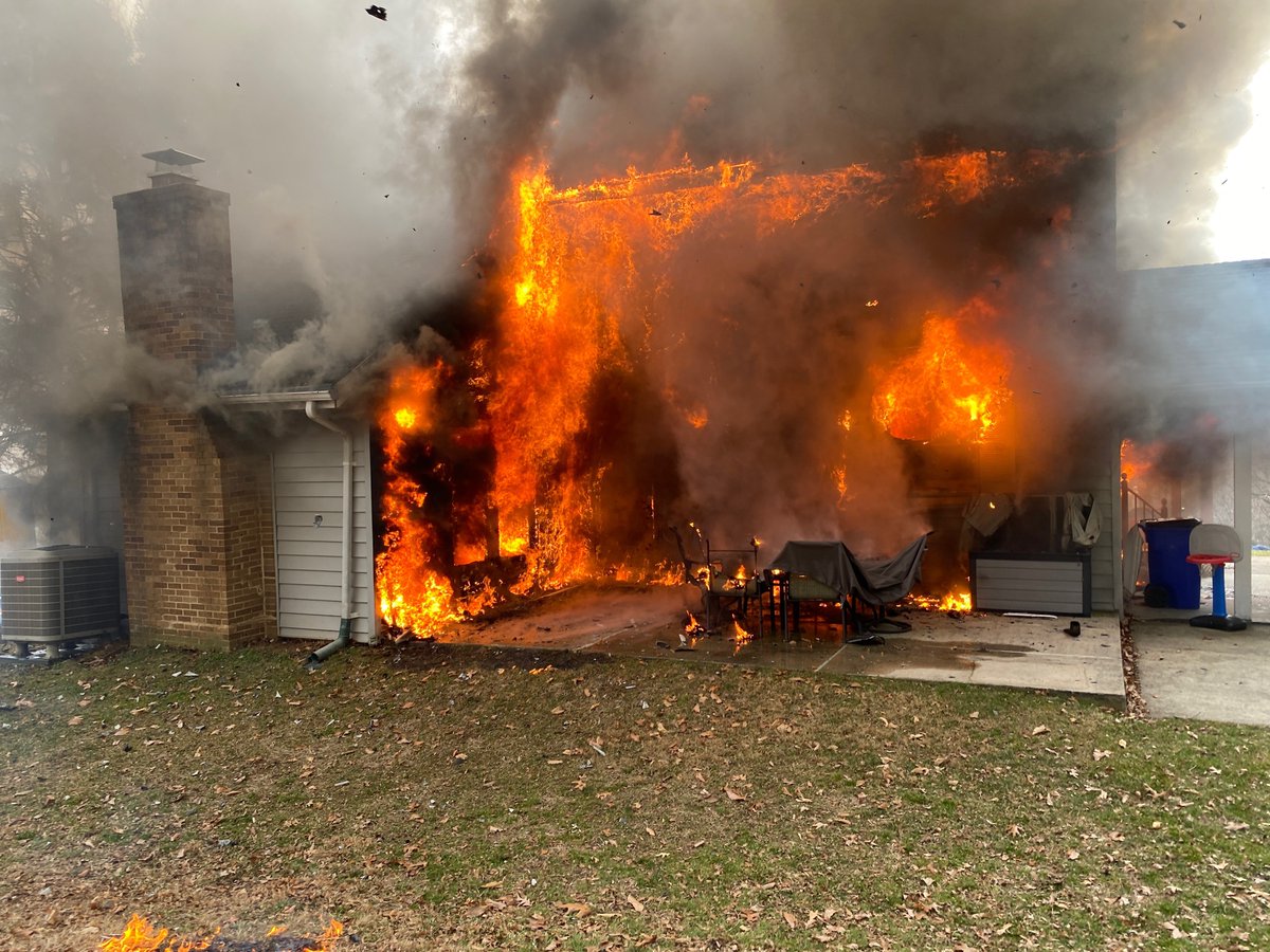 Frederick, Md. (February 22, 2022) – At approximately 9:27 a.m. Frederick County Emergency Communications dispatched a call for a reported house fire in the 5600 block of Mountain Laurel Drive in Frederick. 