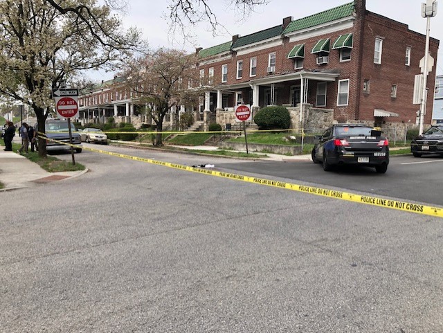 Shooting reported on Bryant Ave. near Reisterstown Road in the Mondawmin area