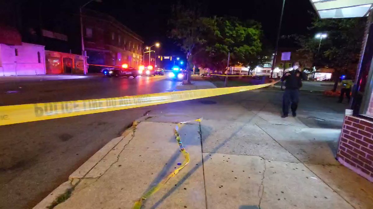 Homicide detectives are investigating a potentially fatal shooting in Northwest Baltimore