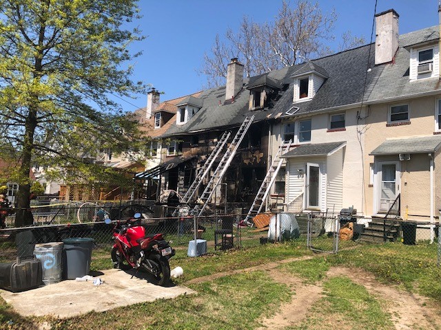 Friday's 3-alarm fire in Dundalk, which heavily damaged four rowhomes, began with an outdoor chicken fryer