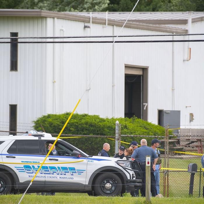 A shooting at a western Maryland manufacturing plant left three people killed and a state trooper injured. Three killed, suspect and state trooper injured in shooting at western Maryland manufacturing site A shooting at a western Maryland manufacturing plant left three people