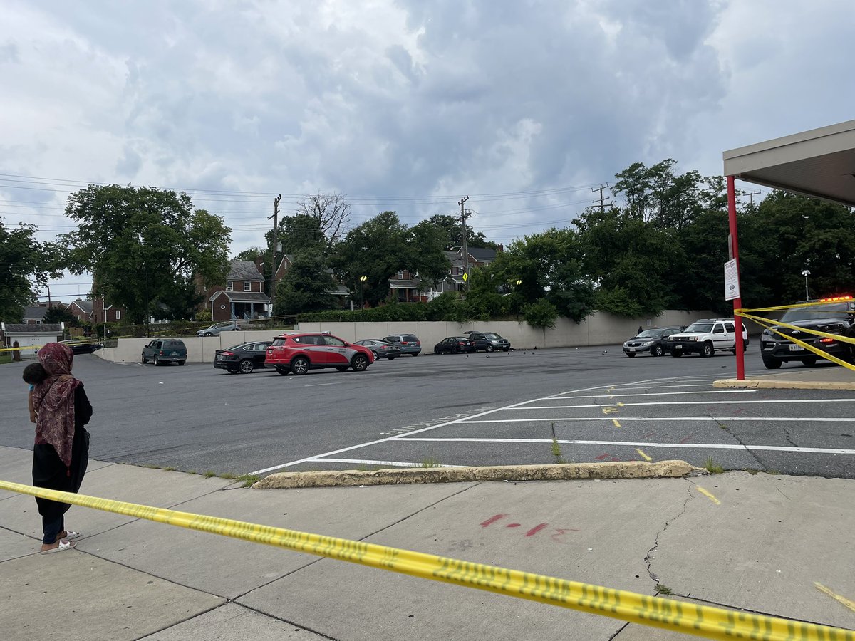 Takoma Park Police say around 11 a.m. they responded to a shooting at the 6300 block of New Hampshire Ave. They found a man in the parking lot with a gun shot wound, he was taken to the hospital. This is an active investigation