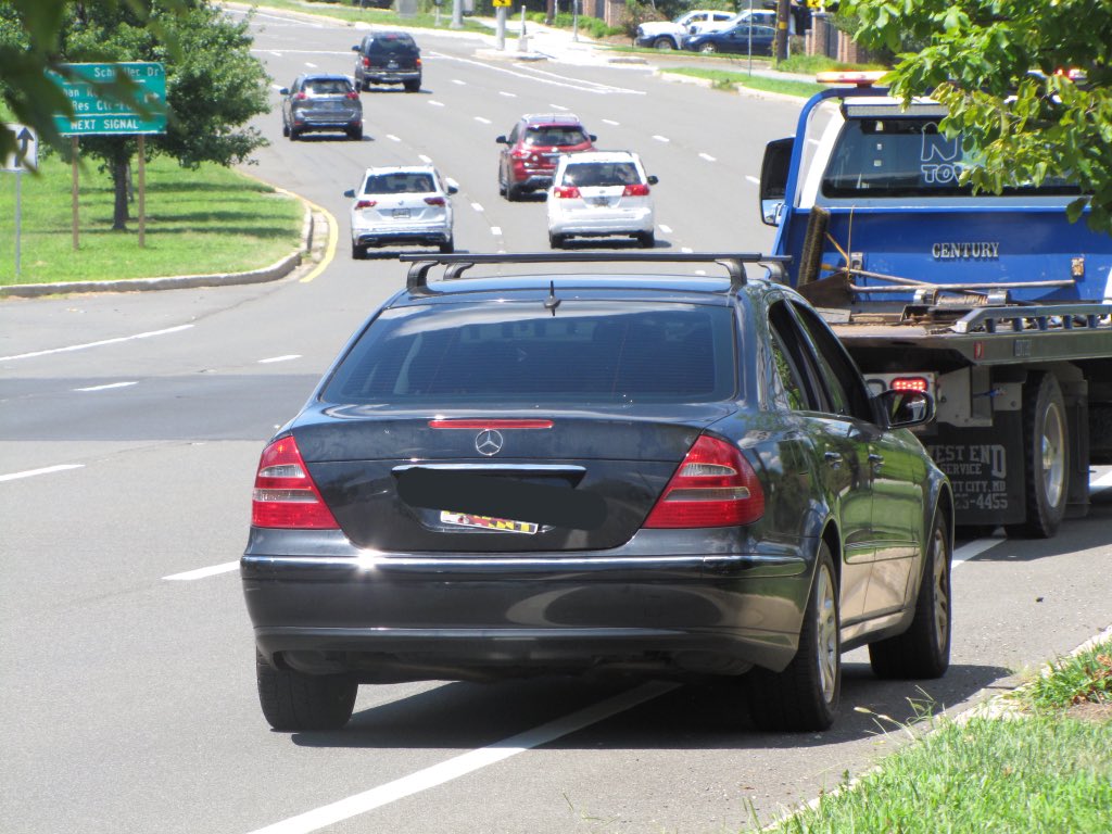 New Hampshire Ave (MD-650) & Cresthaven Dr in Silver Spring- he was already wanted for 1st-degree assault for previously pointing a handgun at someone. He tried fleeing police coming off of I-495