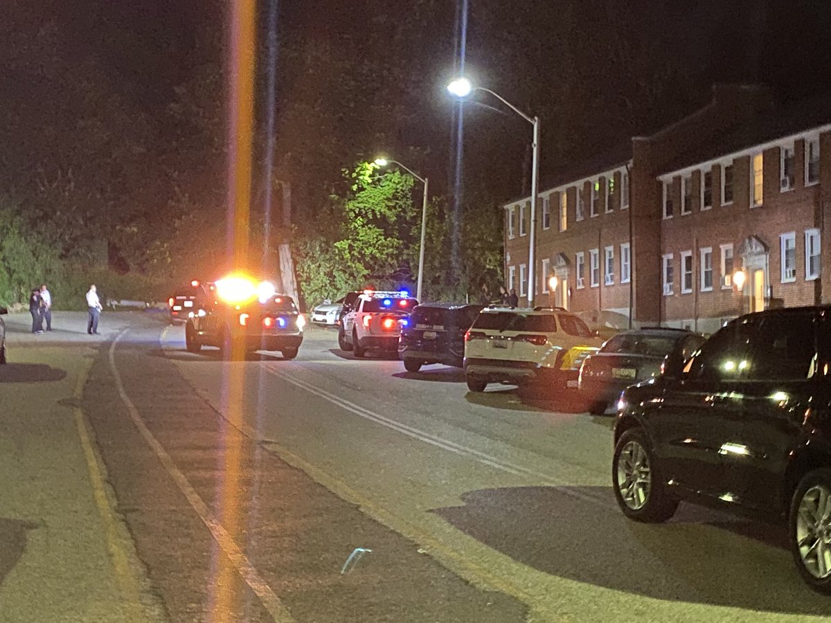 BPD says that two people were shot near the 4000 block of Wabash Avenue. Still a very active scene. Police are still looking for the shooter. No word on condition of the people shot