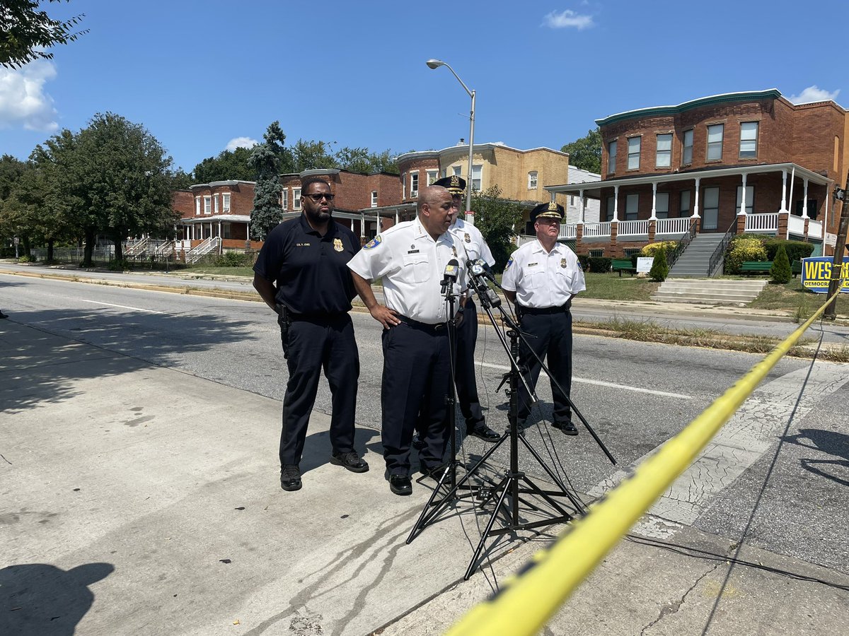 7 people shot in Baltimore today   1 person is dead