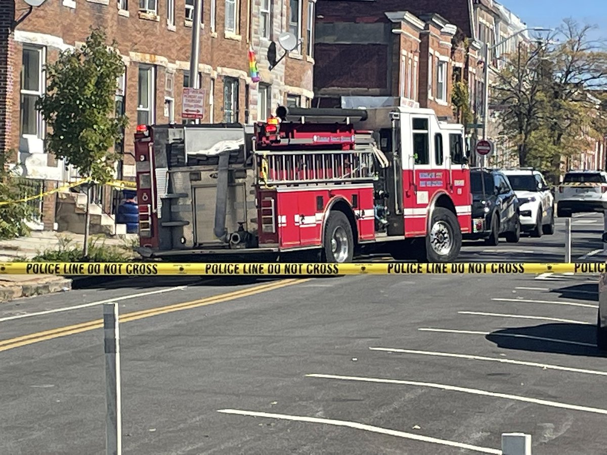 BPD E. District investigating Burnt body found in alleyway off Cecil Av 