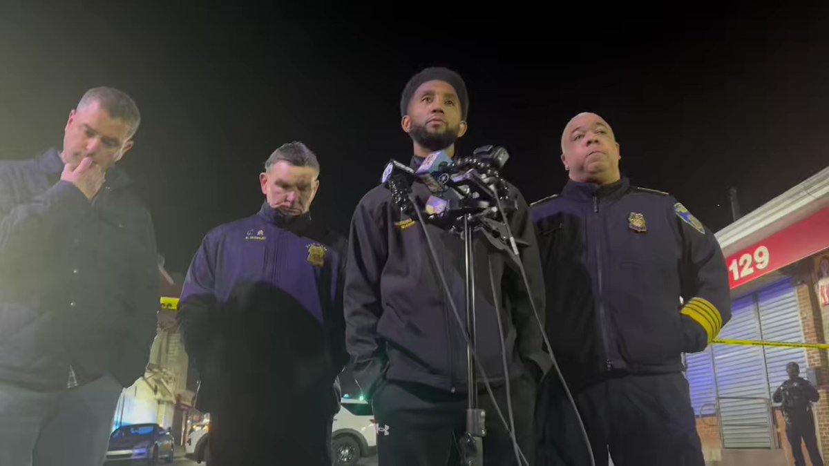 Baltimore mayor speaking on the latest Mass Shooting with a toddler amongst the 4 shot with critical injuries. One adult was pronounced dead, an additional child was injured in an auto collision