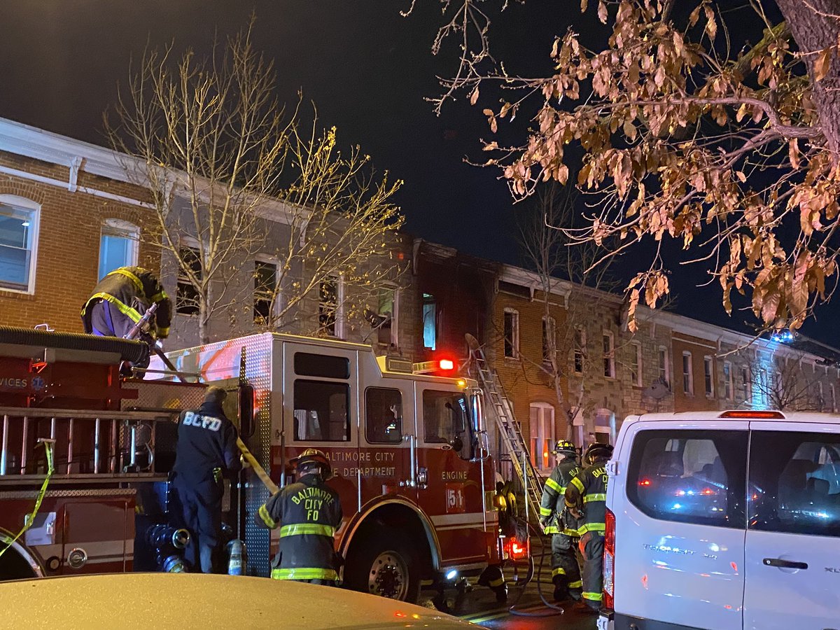 2 children and 1 adult are hurt after a rowhome fire on the 3400 block of Lombard Street around 2 this morning. The victims were unresponsive and unconscious when firefighters rescued them. 2 more homes impacted by the flames. Several more impacted by smoke