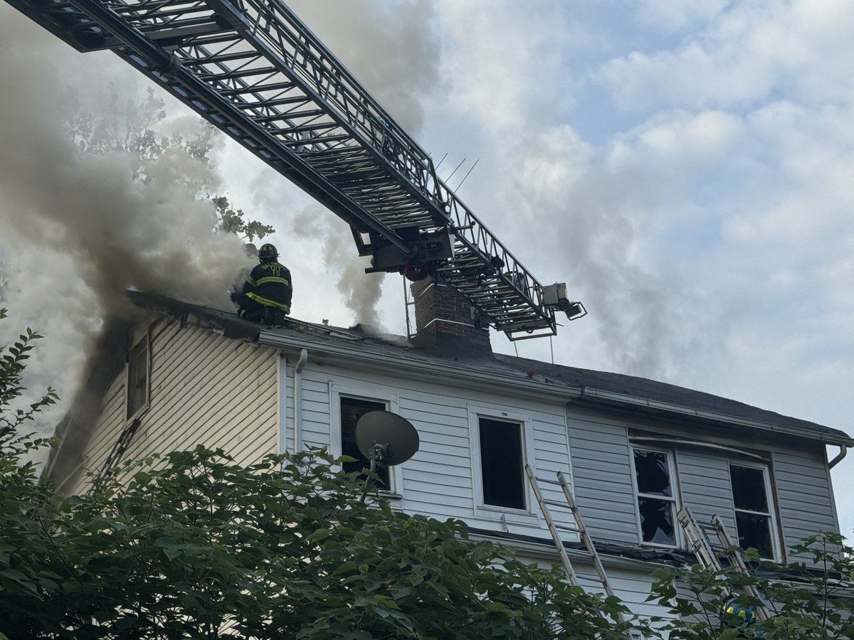 Baltimore Fire Firefighters are currently fighting a house fire in the 2600 block of Frederick Avenue, southwest Baltimore