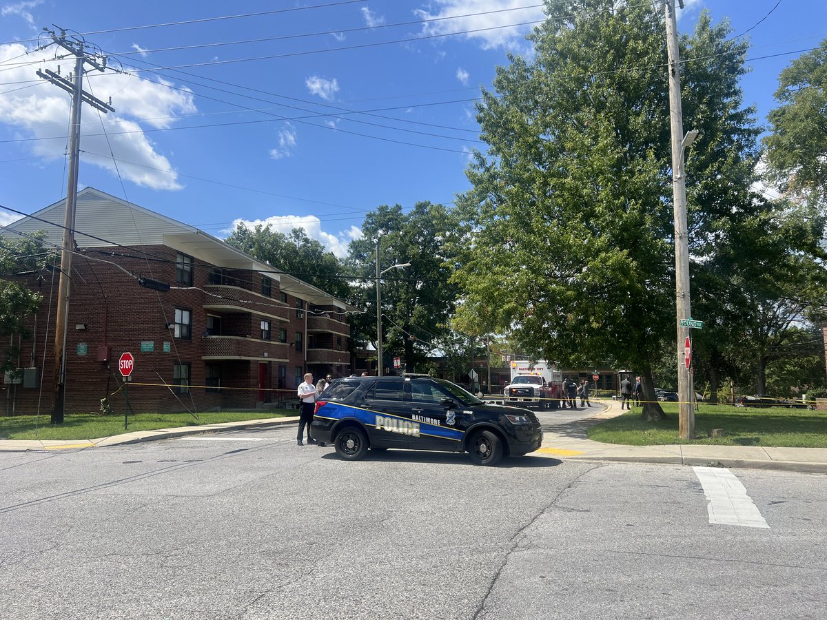 Baltimore Police are investigating a shooting on 2800 Winwood Court. Police say a suspect shot another person and ran away when police responded to the scene. Police say the suspect fired at them and they shot back however no one was hit. @wjz