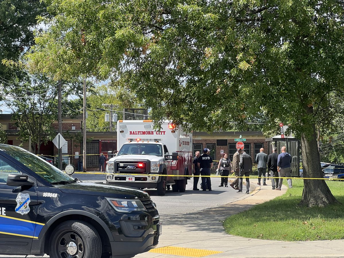 Baltimore Police are investigating a shooting on 2800 Winwood Court. Police say a suspect shot another person and ran away when police responded to the scene. Police say the suspect fired at them and they shot back however no one was hit. @wjz