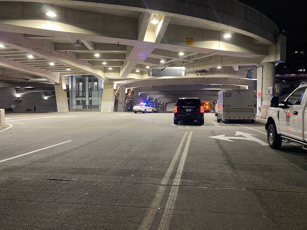 SERIOUS STABBING: Silver Spring Transit Center, 8400 Colesville Rd in Silver Spring. A man stabbed several times in the stomach on the 2nd level platform while waiting for the bus. Victim transported; Metro Transit PD handling the investigation. 