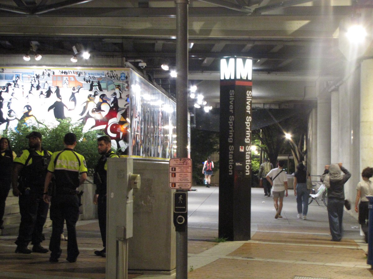 SERIOUS STABBING: Silver Spring Transit Center, 8400 Colesville Rd in Silver Spring. A man stabbed several times in the stomach on the 2nd level platform while waiting for the bus. Victim transported; Metro Transit PD handling the investigation. 