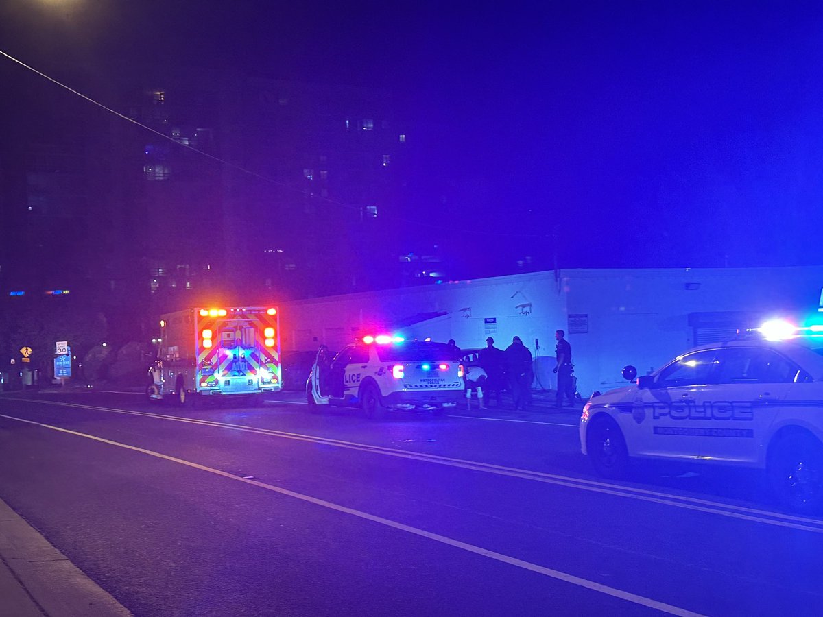 DC Police just followed a suspect wanted for a recent felony in DC to East-West Highway & Georgia Ave in downtown Silver Spring. He was then taken into custody there; MCP on scene now as well