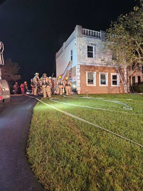 Maidens Bower Ct, Potomac, single family house, sleeping occupant awakened to smoke; everybody got out; Origin/Cause, accidental, unknown malfunction or failure of E-Bike charger, caught nearby combustibles on fire; Damage ~$5K; 1 adult NLT injury treated on scene