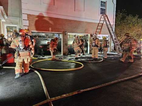 Maidens Bower Ct, Potomac, single family house, sleeping occupant awakened to smoke; everybody got out; Origin/Cause, accidental, unknown malfunction or failure of E-Bike charger, caught nearby combustibles on fire; Damage ~$5K; 1 adult NLT injury treated on scene