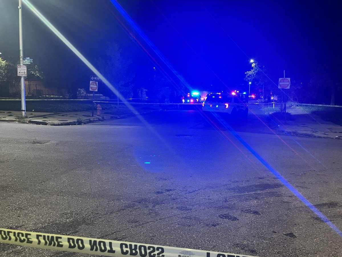 Baltimore Police are on scene of a shooting—which at least one police officer was involved in—in West Baltimore. This is on Argyle Ave by the Avenue Market. Preliminary, no BPD officer has been struck