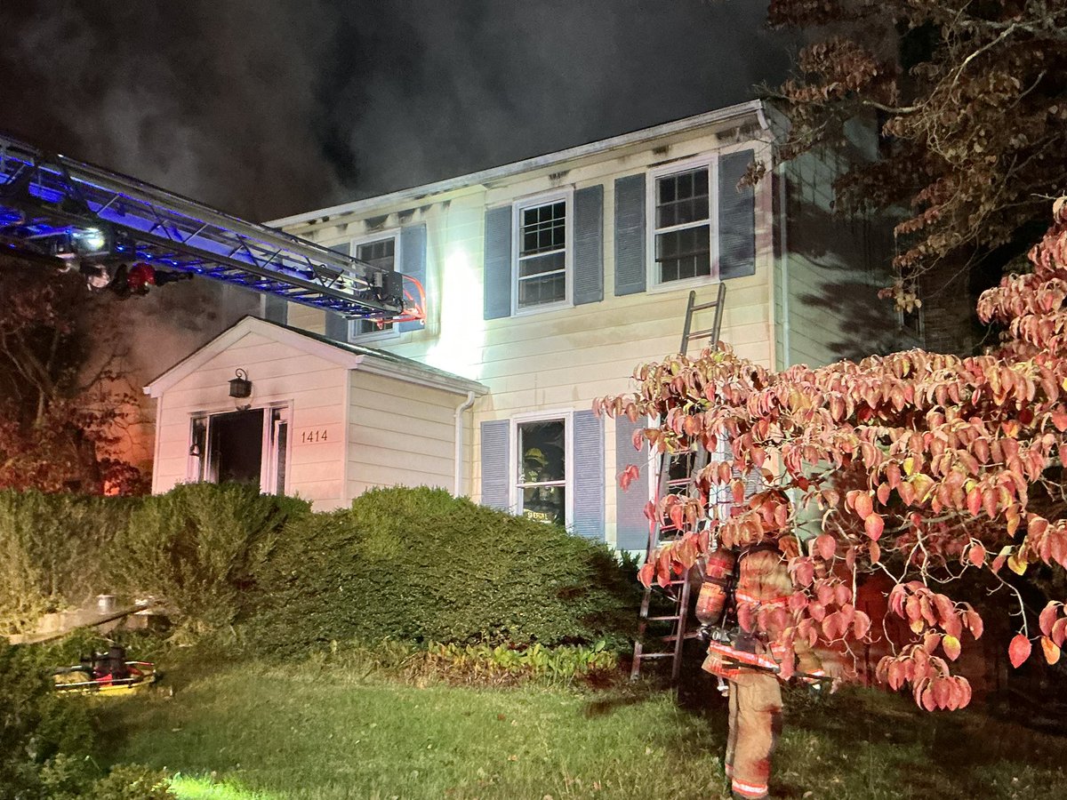 More - Gerard St, Rockville, occupants smelled smoke, discovered fire coming from garage, called 911; Fire Investigators found interior WOOD DOOR between garage & house interior (against fire code); 1 family (2 adults. 1 child) displaced; ~75 FFs responded, no injuries