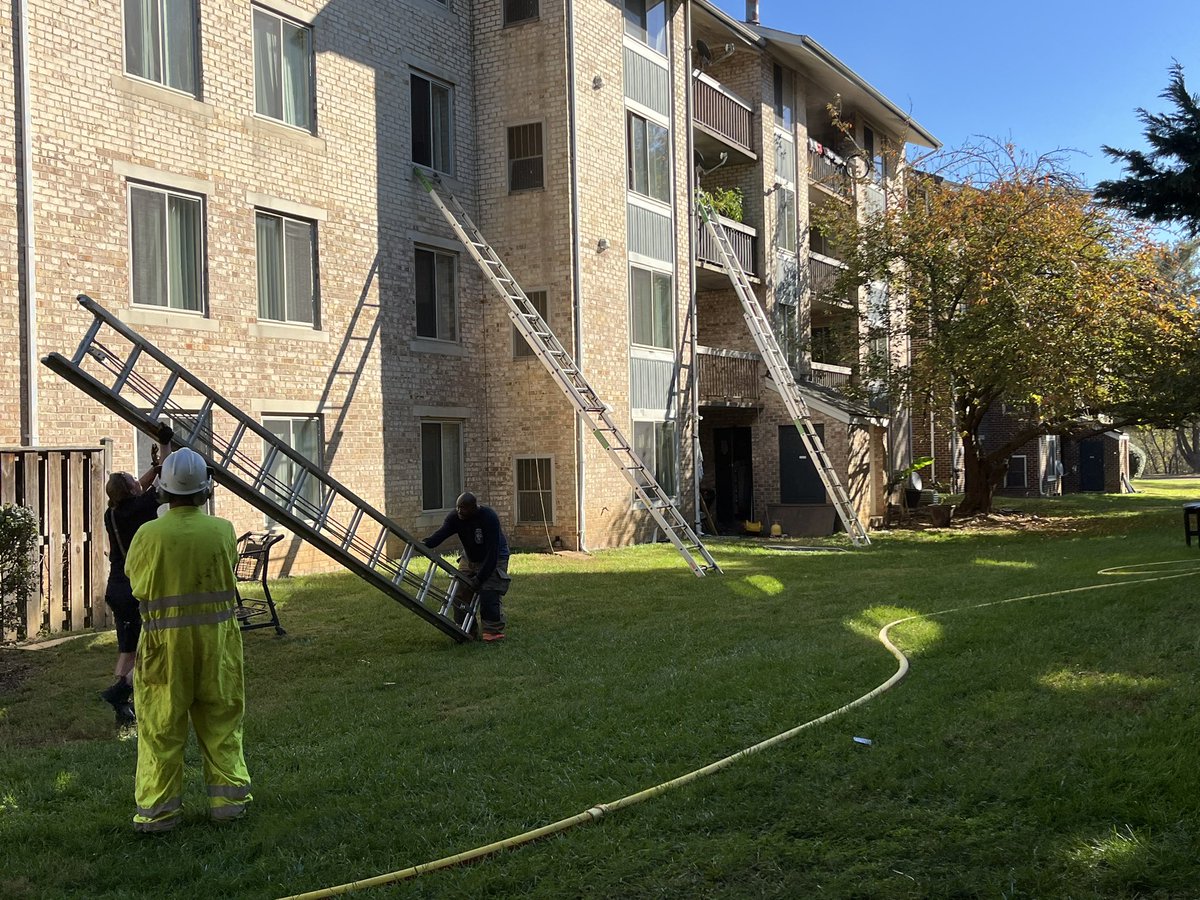 Final  - 3502 Pear Tree Ct, Cinnamon Run, 4-sty apt; non-sprinklered, local pull alarm, functional smoke alarms; fire on 3rd floor, apt unoccupied at time; Origin/Cause, bedroom, accidental, likely ‘knock-off’ phone charger overheated; Damage ~$500K; 32 residents displaced