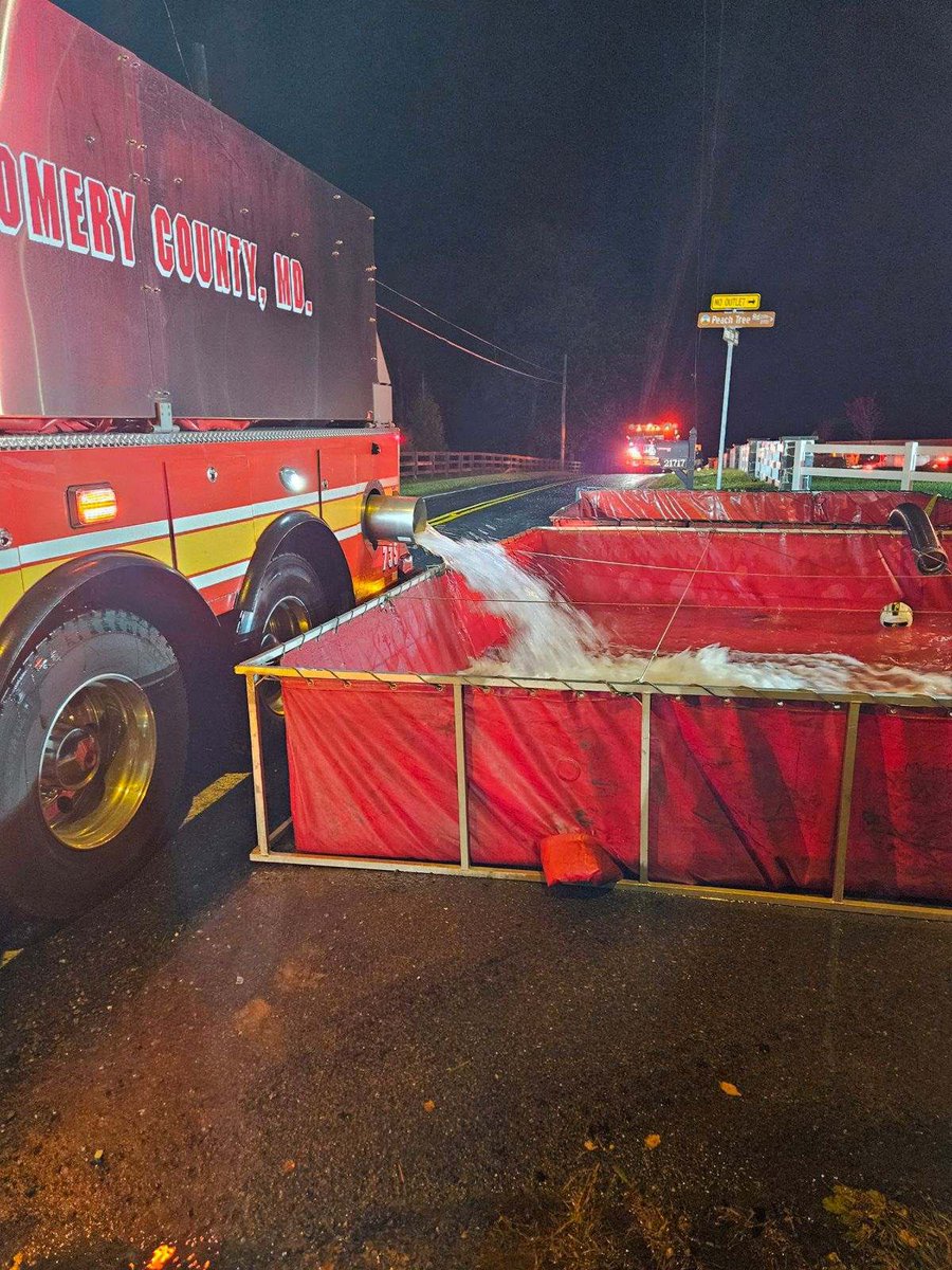 Peachtree Rd, Barnesville, large single family home, all occupants got out, @mcfrs @mcfrs FFs arrive and encountered heavy fire conditions route this house, this is a non-hydrant area & thousands of gallons of water will shuttled in