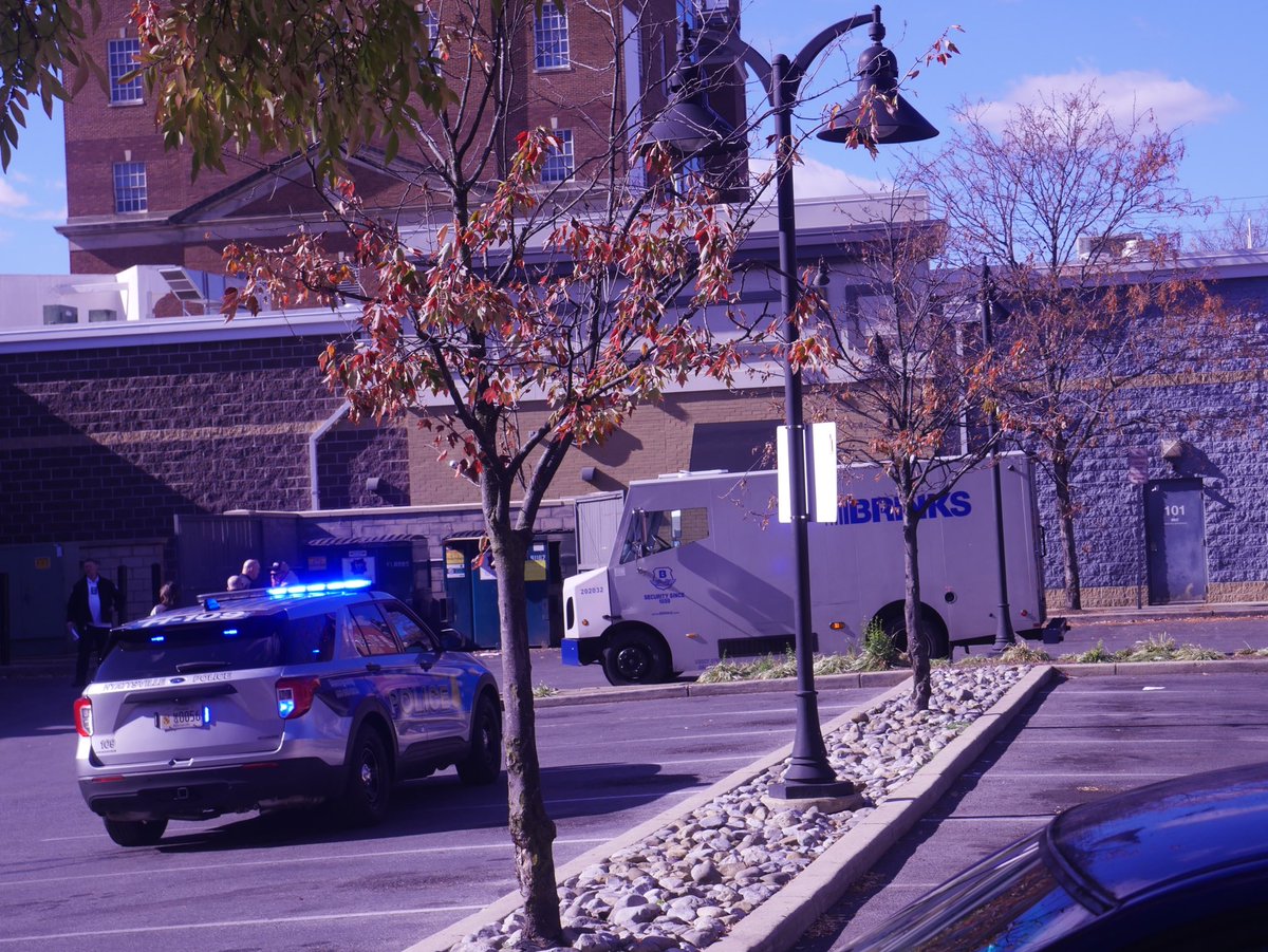 Attempted Brinks truck robbery behind the Chipotle on Baltimore Ave BRINKS TRUCK TARGETED: 5500 Baltimore Ave in Hyattsville’s Art District— a man with a rifle hopped out of a car & attempted to rob the Brinks truck worker. The worker opened fire; causing the suspect(s) to scurry off in a green minivan. (suspect may have been shot in the process)