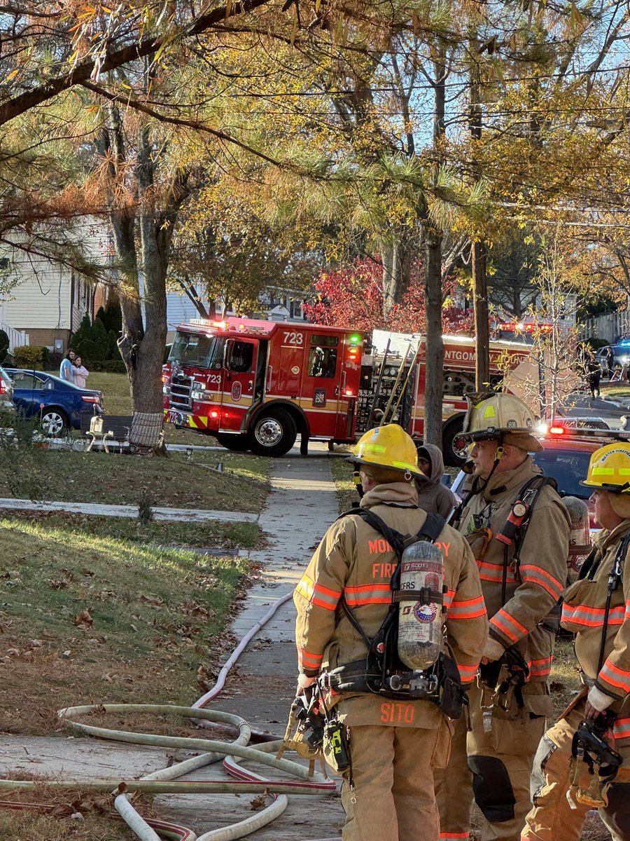 Gladstone Dr. Near Baltimore Rd., Rockville, single-family house, fire reported on first floor bedroom. CFRS crews are operating on Gladstone Dr in Rockville. Working basement fire with all occupants accounted for, cause under investigation