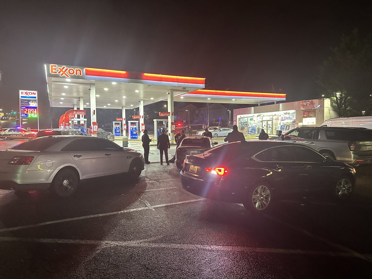 Prince George’s County Police are investigating a double shooting at the Exxon on the 7500 block of Landover Road in Landover. Two people shot - a man and a woman. The man died on scene, the woman is in hospital, expected to survive. Shooter still on the run