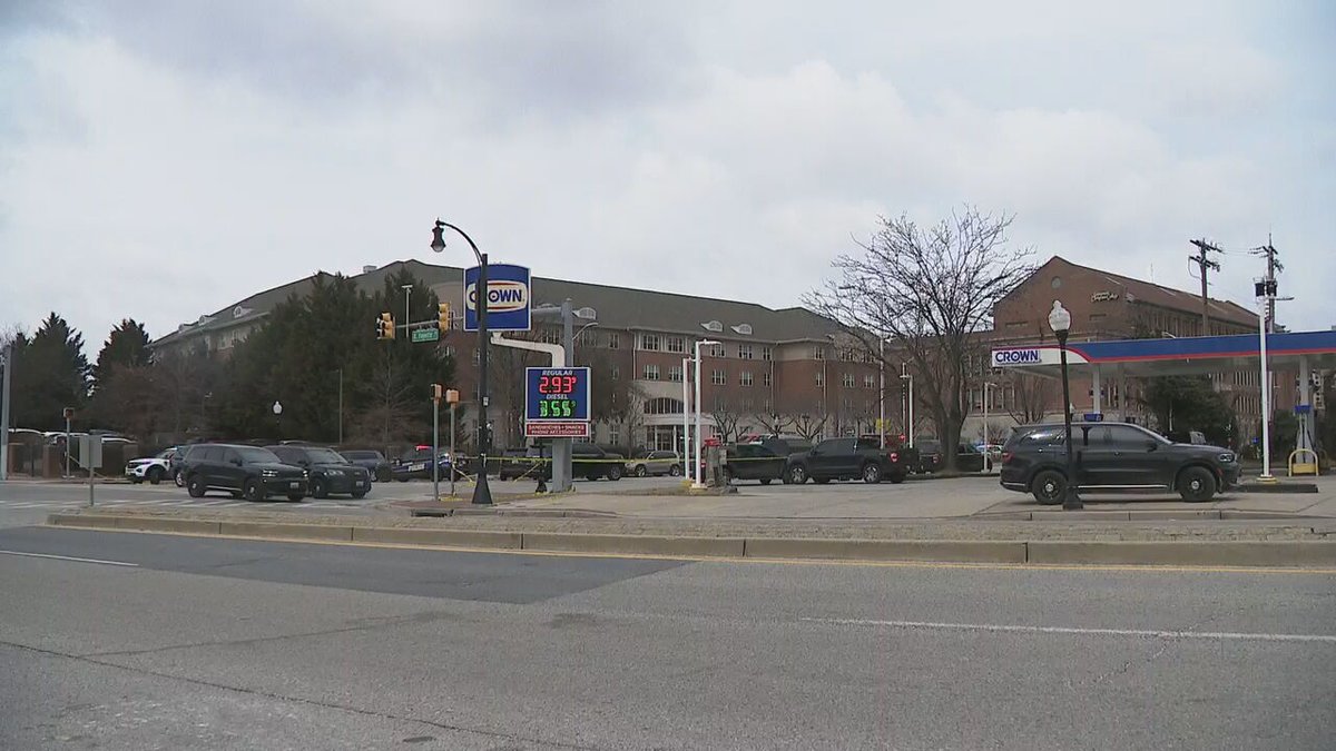 SWAT and police units are on the scene of a shooting inside a senior living facility in Baltimore