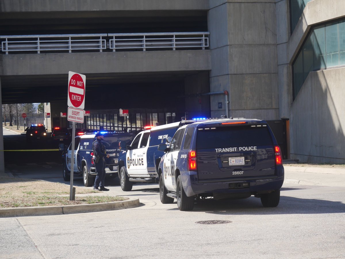 Hyattsville Crossing Station, 3500 block of East-West Highway in Hyattsville— shell casings located on the main platform; however no victims found as of yet. Station entrance roped off as part of the investigation