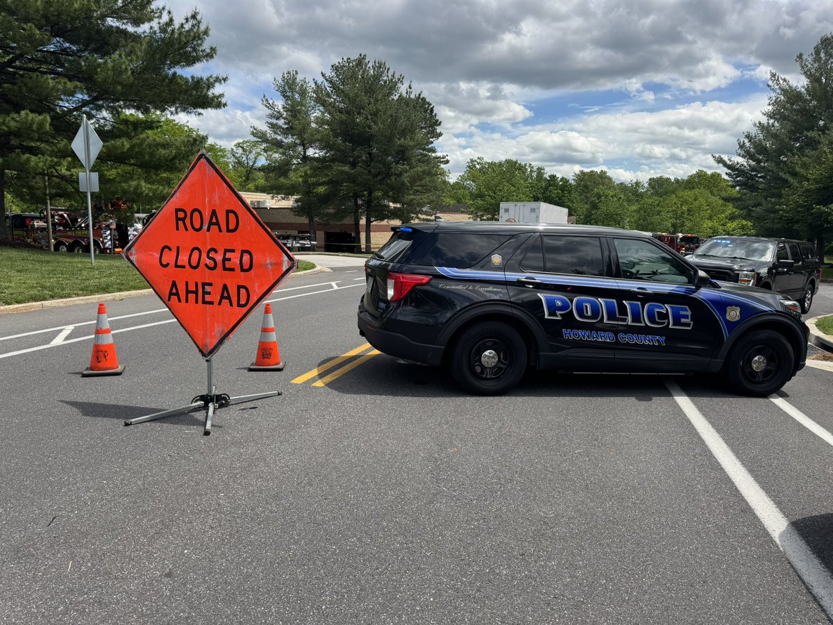 Gerwig Lane in Columbia. @HCPDNews confirms a man has died after driving in a building here