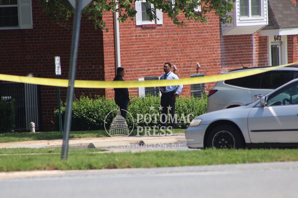 Scene of a homicide shooting in the 6400 Bl. Of Griegs St in Seat pleasant with an individual pronounced dead on scene. A possible suspect may be holed up in an apartment not far from the crime scene. 