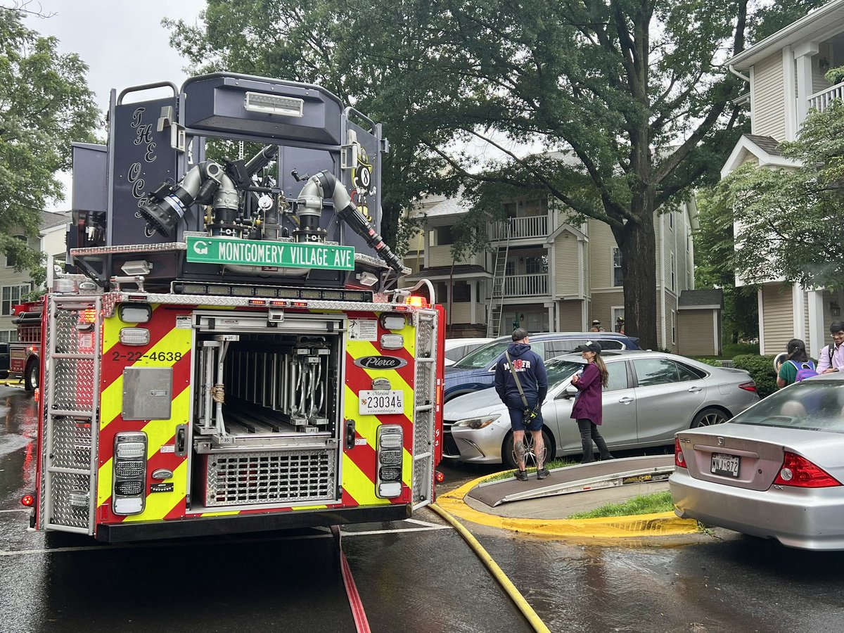 @mcfrs dispatched to 18000blk Cottage Garden Dr, Germantown, kitchen fire, 3rd floor. No injuries have been reported. Fire under control