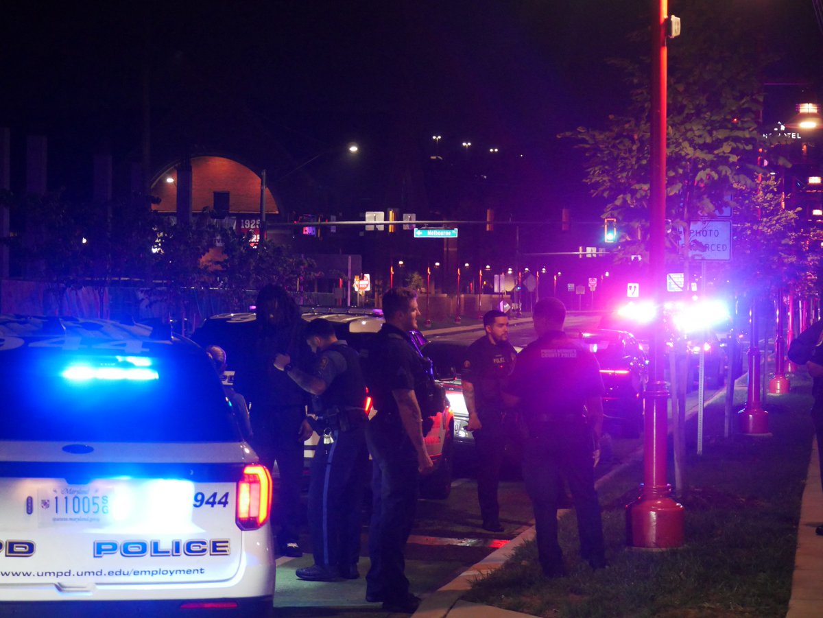 University of Maryland Police and Prince George’s County Police are investigating after the driver of a car struck a building and tried to speed off at Looney’s Pub on Baltimore Ave in College Park.