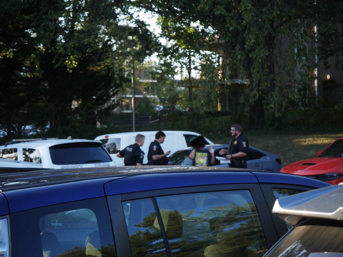 (11500 block of Lockwood Drive in White Oak) after this afternoon’s police pursuit down I-495 in Bethesda, where a male suspect was taken into custody.The original felony assault with  alleged theft occurred near Westfield Montgomery 