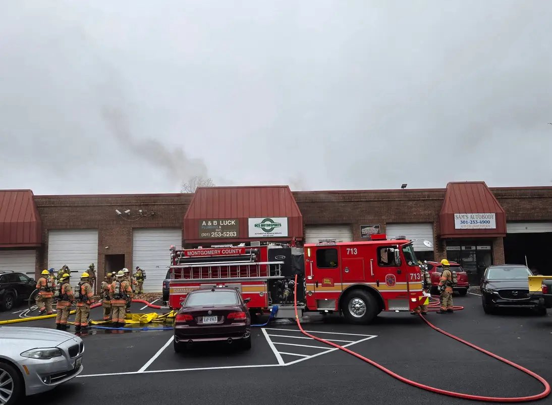 Lewis Av, Auto Body Shop; Origin/Cause, accidental, mechanic working on vehicle, leaking fuel (gas) & fumes found nearby heat source & ignited; Damage ~$10K; 2 workers evaluated, no injury/refused