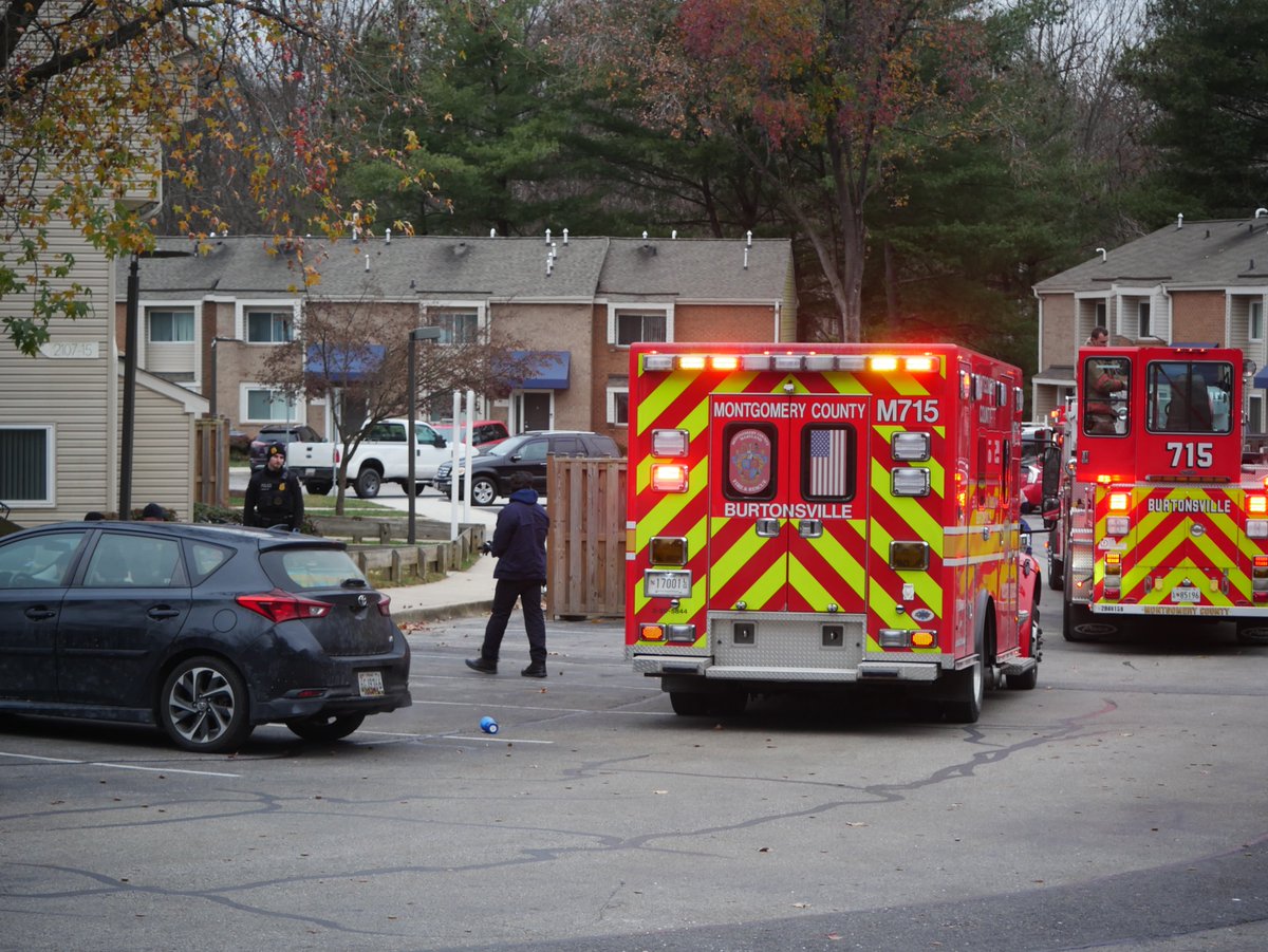 Montgomery County Police on scene investigating a stabbing incident on the 2100 block of Harlequin Terrace in Fairland, Maryland.The male victim’s injuries are considered non life-threatening. No suspect lookout.