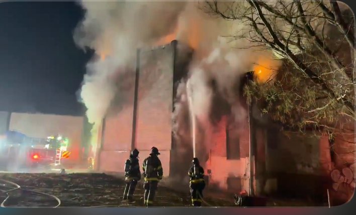 Baltimore Firefighters are also fighting a 2 alarm fire in West Baltimore. This is the 3rd active fire currently in the City.