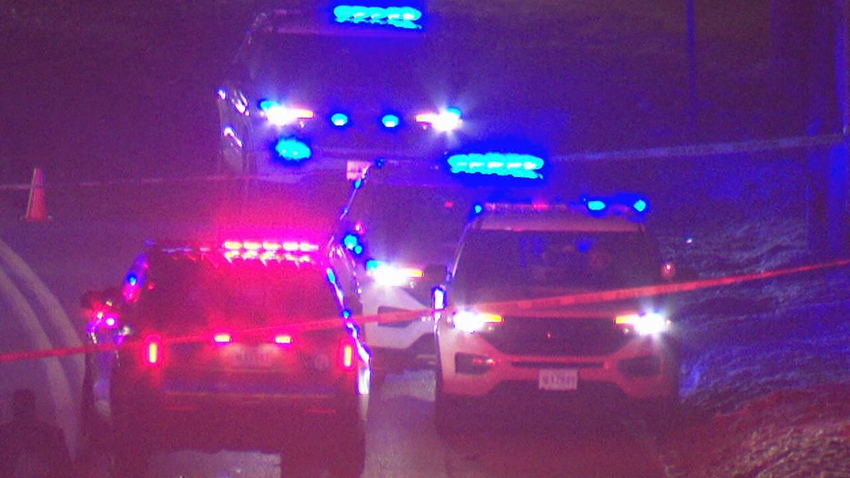 An officer-involved shooting in Rosedale left one person hospitalized on Saturday night, according to Baltimore County Police