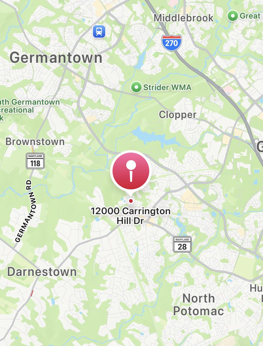MOCO Homicide SHOOTING: Police are investigating an early morning homicide on the 12000 block of Carrington Hill Drive in Darnestown, MD.An adult male was pronounced dead at the hospital. MCPD Homicide Detectives investigating&hellip; MoCoCrime: The adult male victim has been pronounced dead. This is being investigated as a homicide