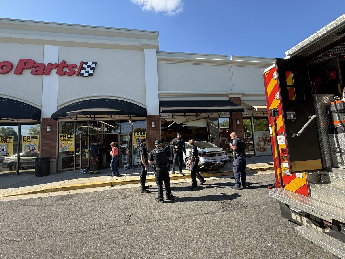 PGFD units were called to the 990 block of East Swann Creek Rd in Ft Washington for a Collapse Investigation. On scene crews found a vehicle into a 1 story commercial building. 1 adult male occupant of the vehicle transported with serious but non-life-threatening injuries