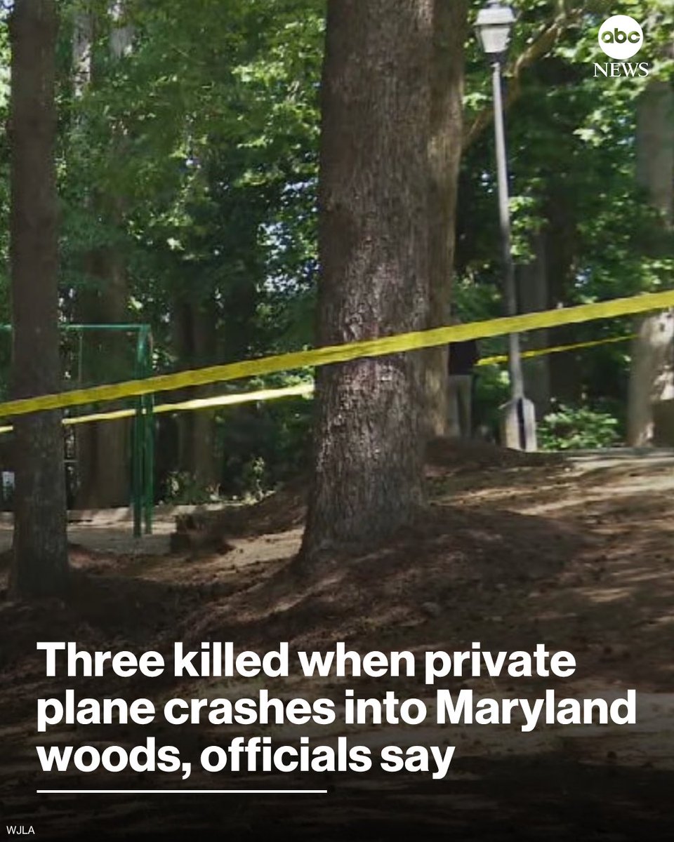 A search-and-rescue operation for a missing private plane ended early Sunday with the grim discovery of three bodies in the aircraft's wreckage in a wooded area near a Maryland residential neighborhood, officials said