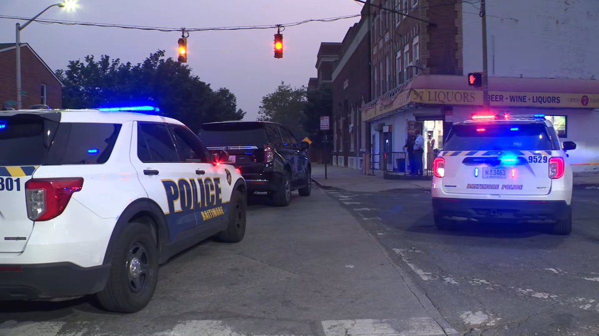 Police are investigating after a 26-year-old man was shot in the leg Thursday night in west Baltimore