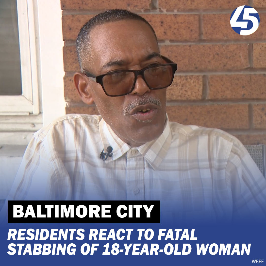 Residents are reacting after an 18-year-old woman was stabbed to death in southwest Baltimore over the weekend. Police continue to search for who's responsible