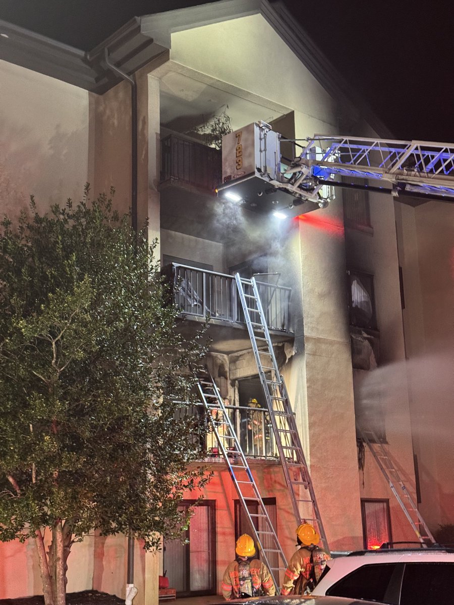 2-Alarm, 6000blk California Cir, off E Jefferson St, Miramont Apts, 4-sty garden apt, >75 @mcfrs on scene, heavy fire on 2nd floor upon arrival, fire extinguished, FFs assisted some residents from bldg, significant damage, several families displaced,