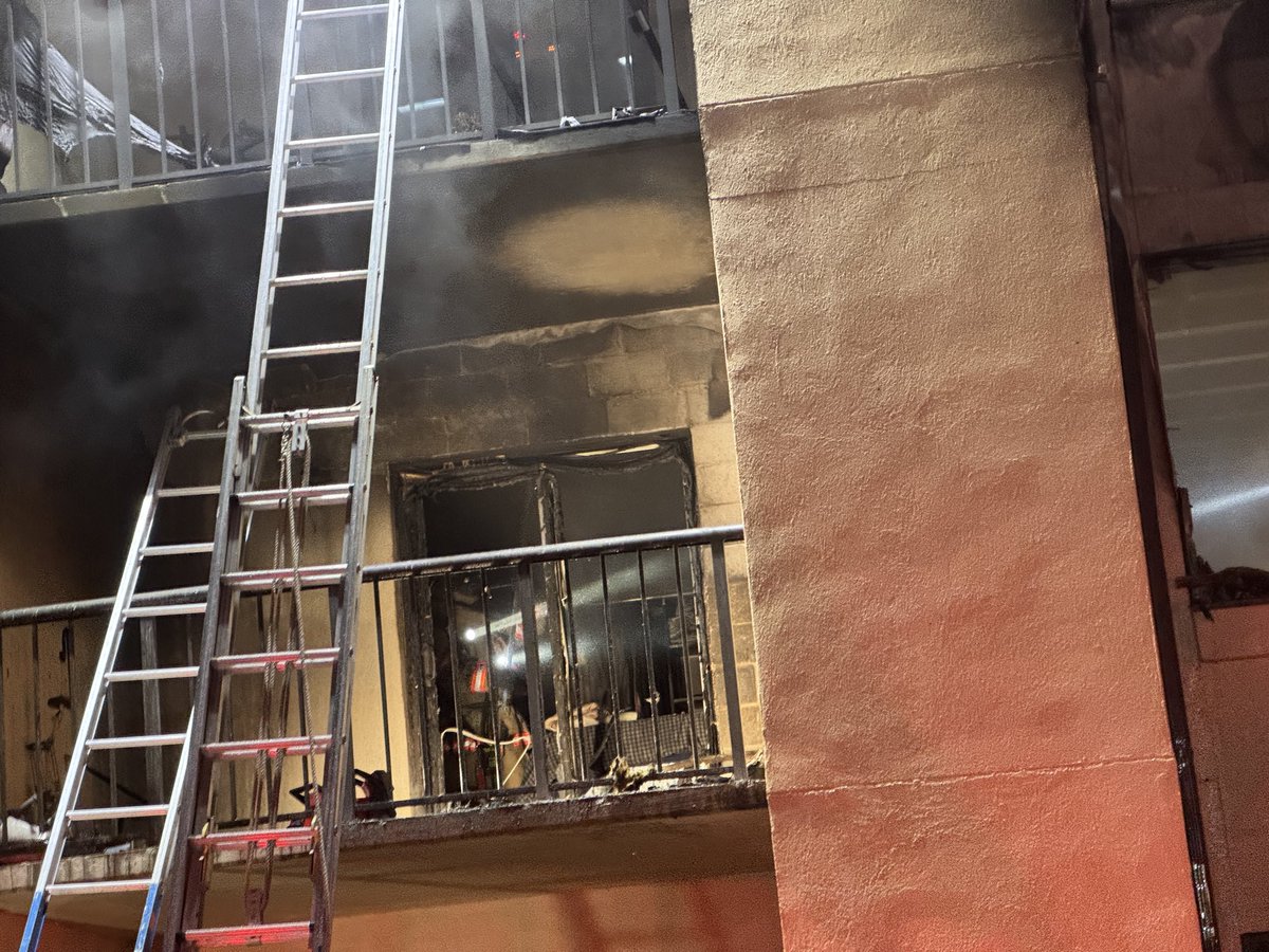 2-Alarm, 6000blk California Cir, off E Jefferson St, Miramont Apts, 4-sty garden apt, >75 @mcfrs on scene, heavy fire on 2nd floor upon arrival, fire extinguished, FFs assisted some residents from bldg, significant damage, several families displaced,