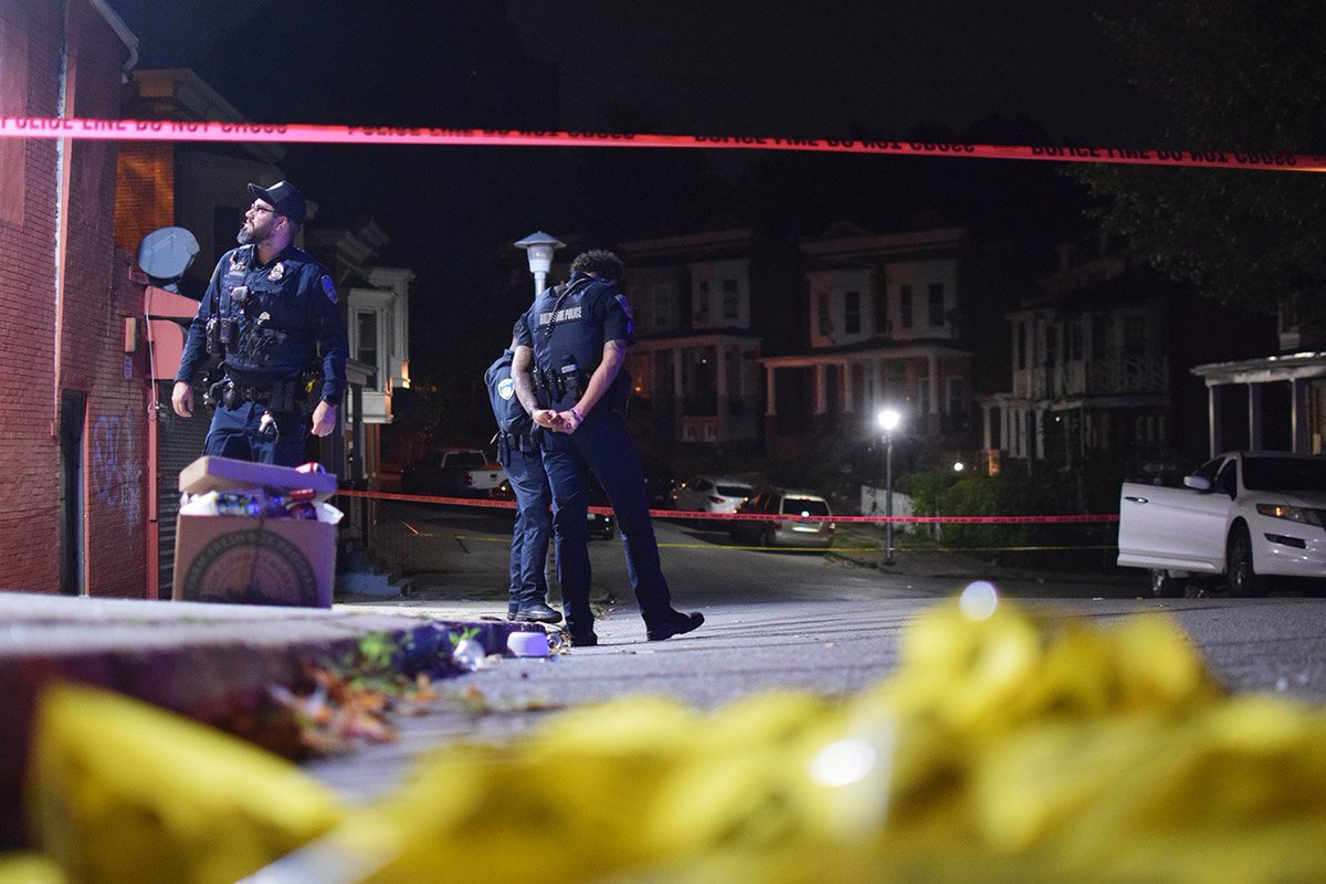 A 39-year-old man was shot by a park on Ulman Avenue  on Thursday. He died from his injuries at a hospital. Police searched the area for security cameras following the shooting.